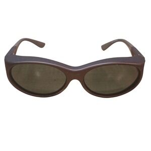 Vintage Glasses Brown Cocoons polarized fitover Flex2Fit Streamline Sunglasses